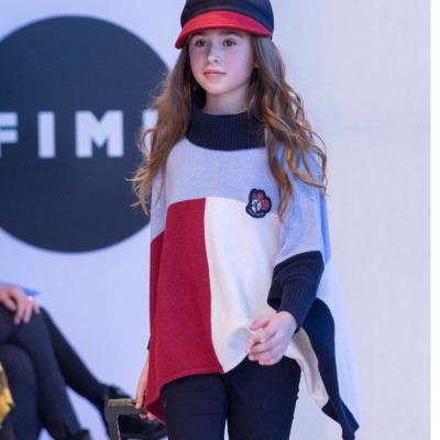 [Potter works]Children's clothing Knitted sweater Sweater machining customized Produce girl Pullover