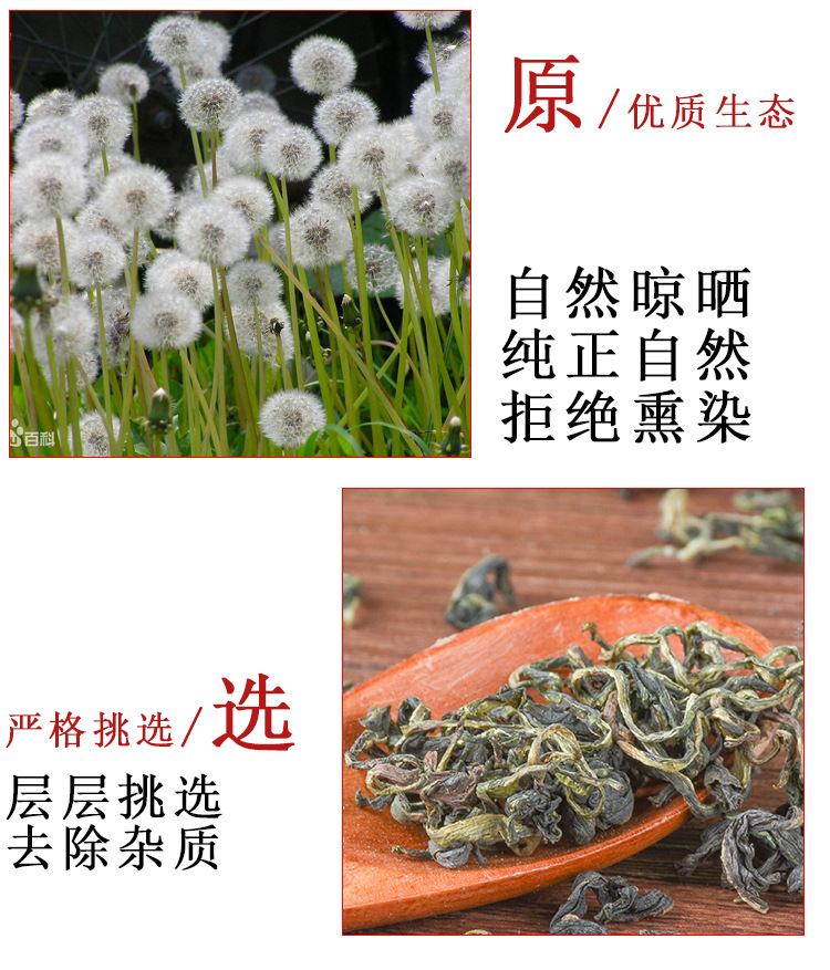 Dandelion Fine Shreds (Taraxacum officinale) — Dried Food-Herb Tea, 500g Bulk quality and texture