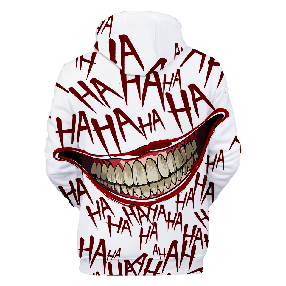 Sweat-shirt en Coton clown jacket joker 3D - Ref 3423553 Image 31