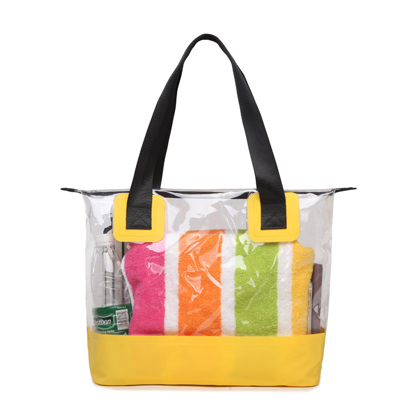 现货 户外防水袋沙滩防水包 游泳 PVC防水手提包 漂流袋防水包 女|ru