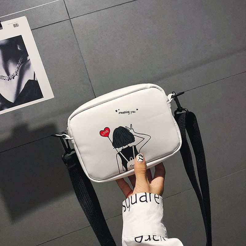 Shoulder bag, one-shoulder bag, bag strap, 2019, Korean style, simple and elegant design