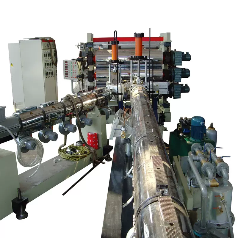 厂家促销塑料板材机 PVC/PP板材塑料设备 多层板材挤出机器