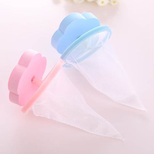 Plum blossom shaped washing machine special floating object hair remover creative home cleaning laundry ball filter bag hair filter