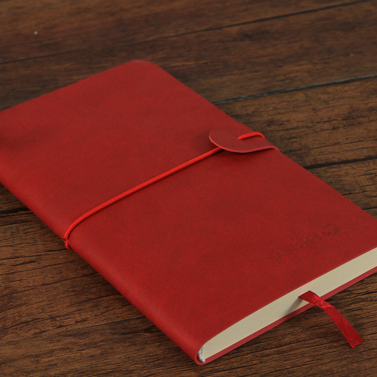 复古软皮记事本 仿皮PU旅行本 学习办公手账簿  厂家直销 可定制