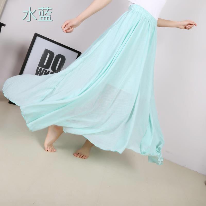 Jupe en Coton et lin - Ref 3441710 Image 5