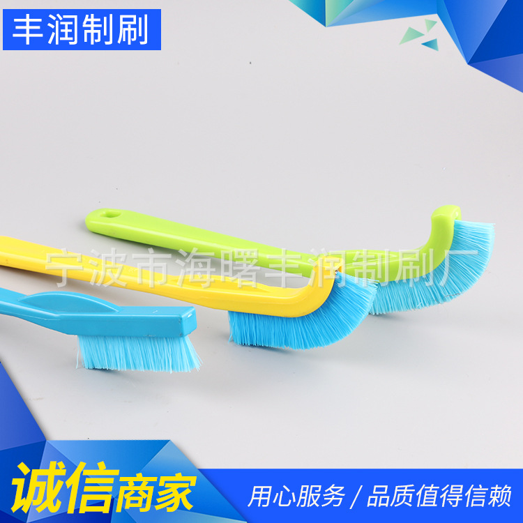 新品发布 批发供应 弯头PP丝刷 清洁刀刷 清洁除锈 迷你铁刷子