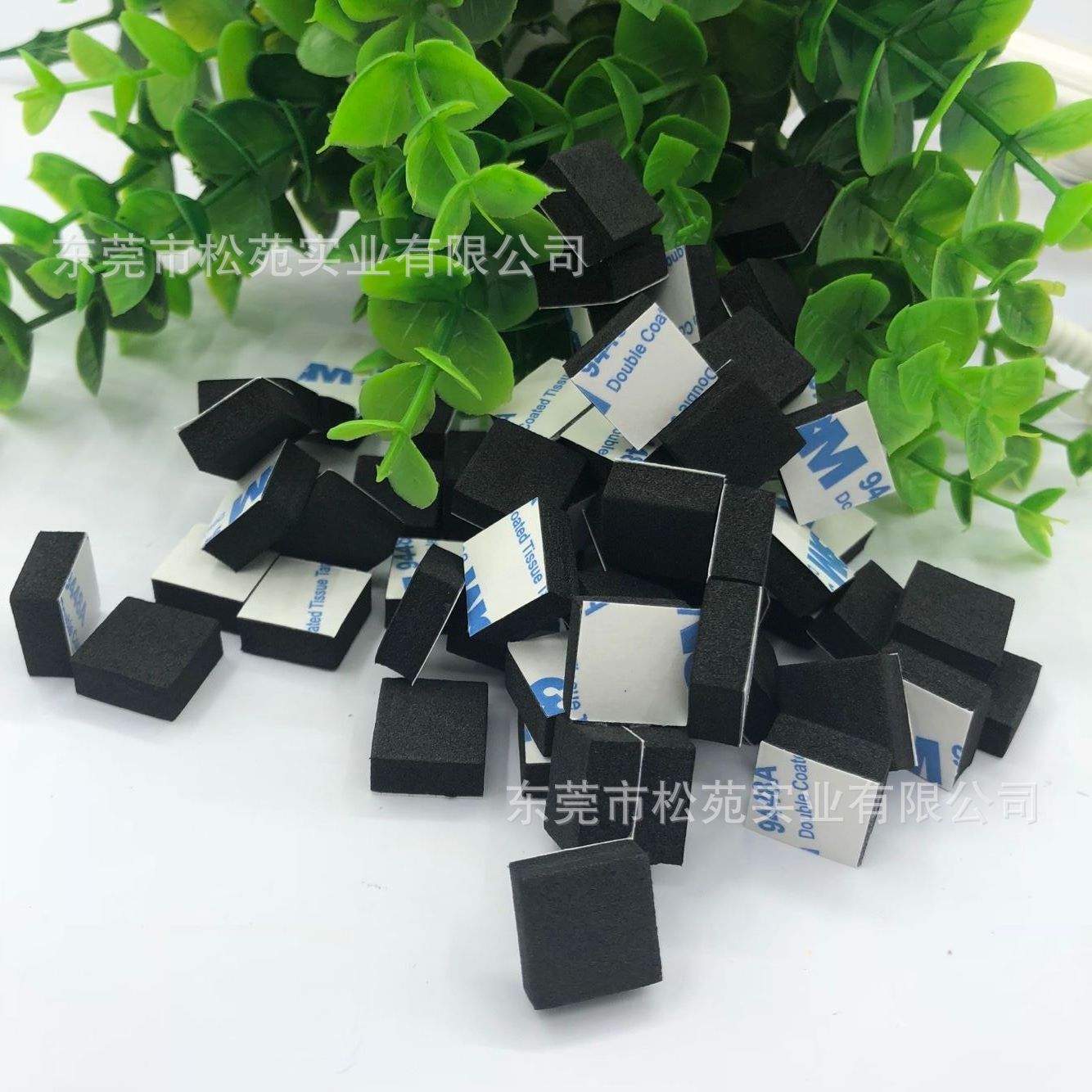 PVC单面胶垫海绵胶垫自粘家具eva泡棉脚垫泡沫减震垫防滑垫带背胶