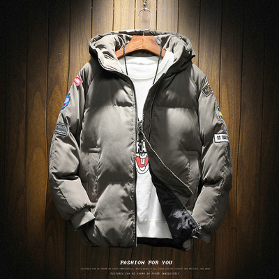 winter Large men's wear leisure time cotton-padded clothes 2018 winter man thickening Bread wear fashion solar system Youth Cotton