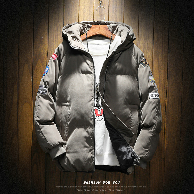 winter Large men's wear leisure time cotton-padded clothes 2018 winter man thickening Bread wear fashion solar system Youth Cotton