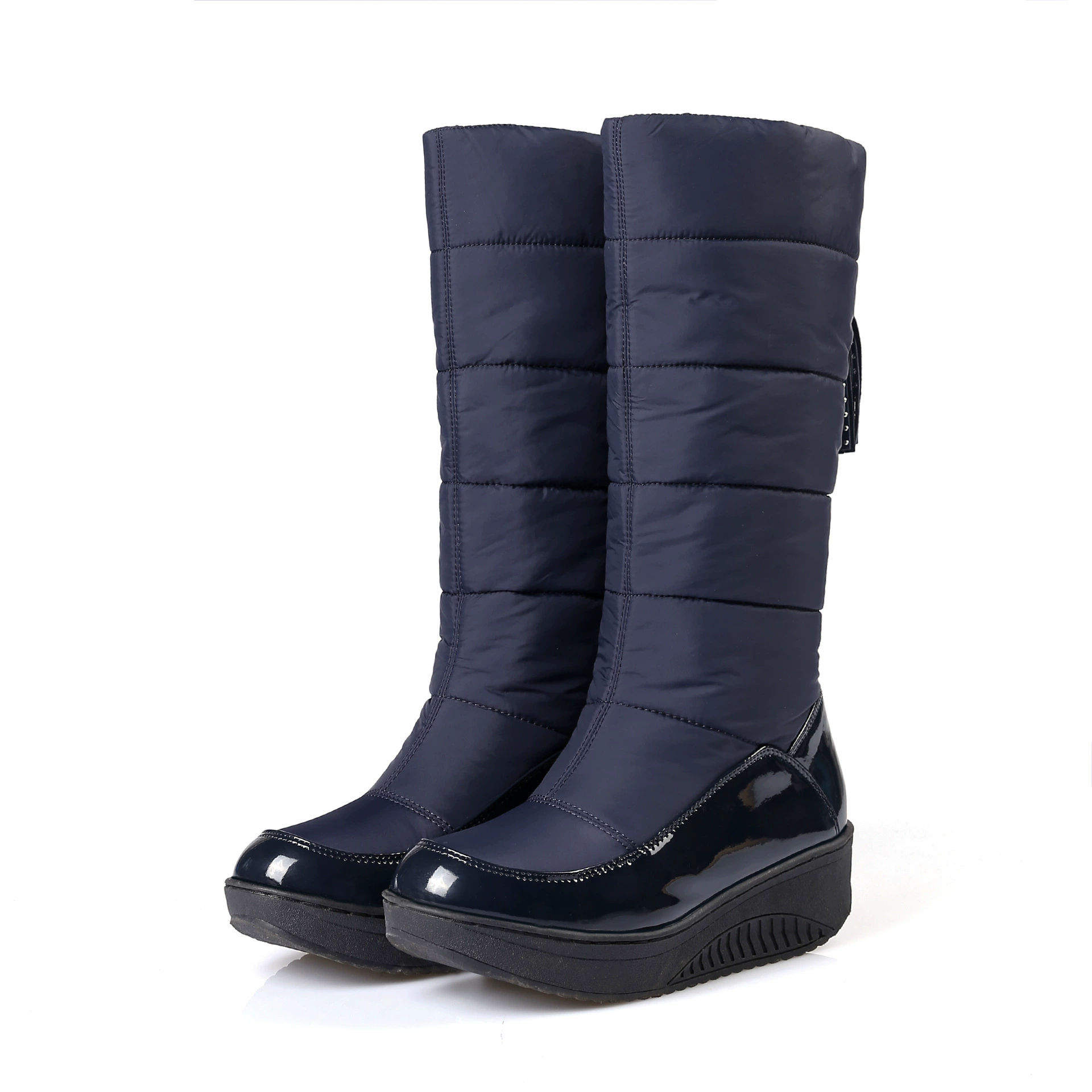 Winter keep warm boots platform with down, plus size, for teenagers
