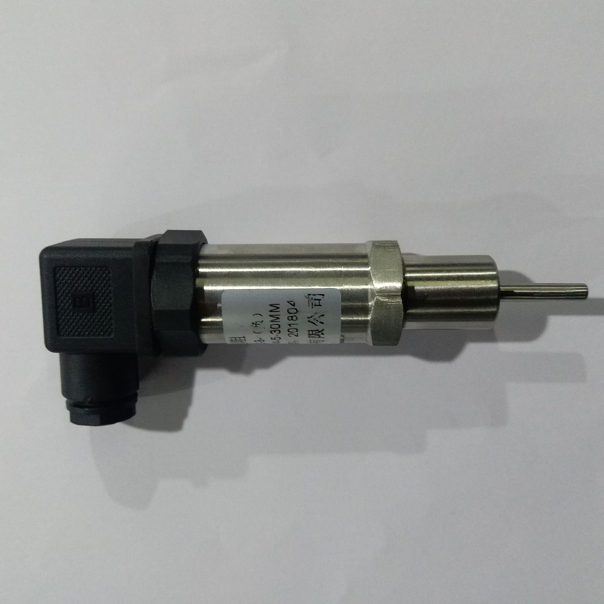 插入式一体化pt100温度传感器数显赫斯曼0/5V10V温度变送器4-20ma