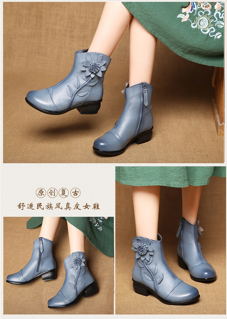 Bottes femme en En cuir - Ref 3355498 Image 26