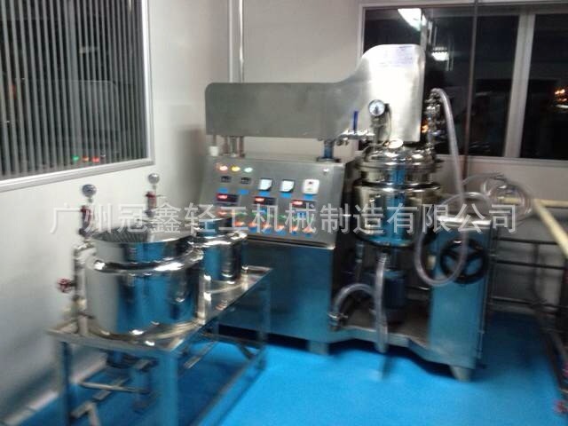 50L可升降真空均质乳化机 膏霜乳化机 软膏药膏均质搅拌乳化锅