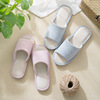 Japanese slippers suitable for men and women, cloth platform indoor, cotton and linen, wholesale