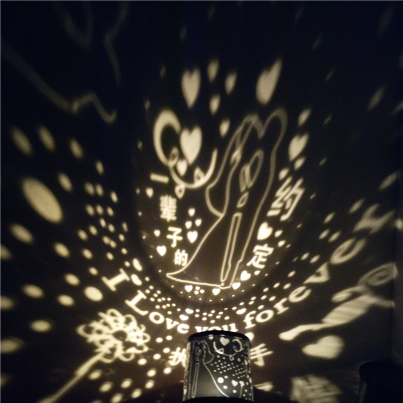 Fabricante directo de proyección de estrellas LED lámpara de noche personalizada regalos creativos luminosos nuevos juguetes personalizados