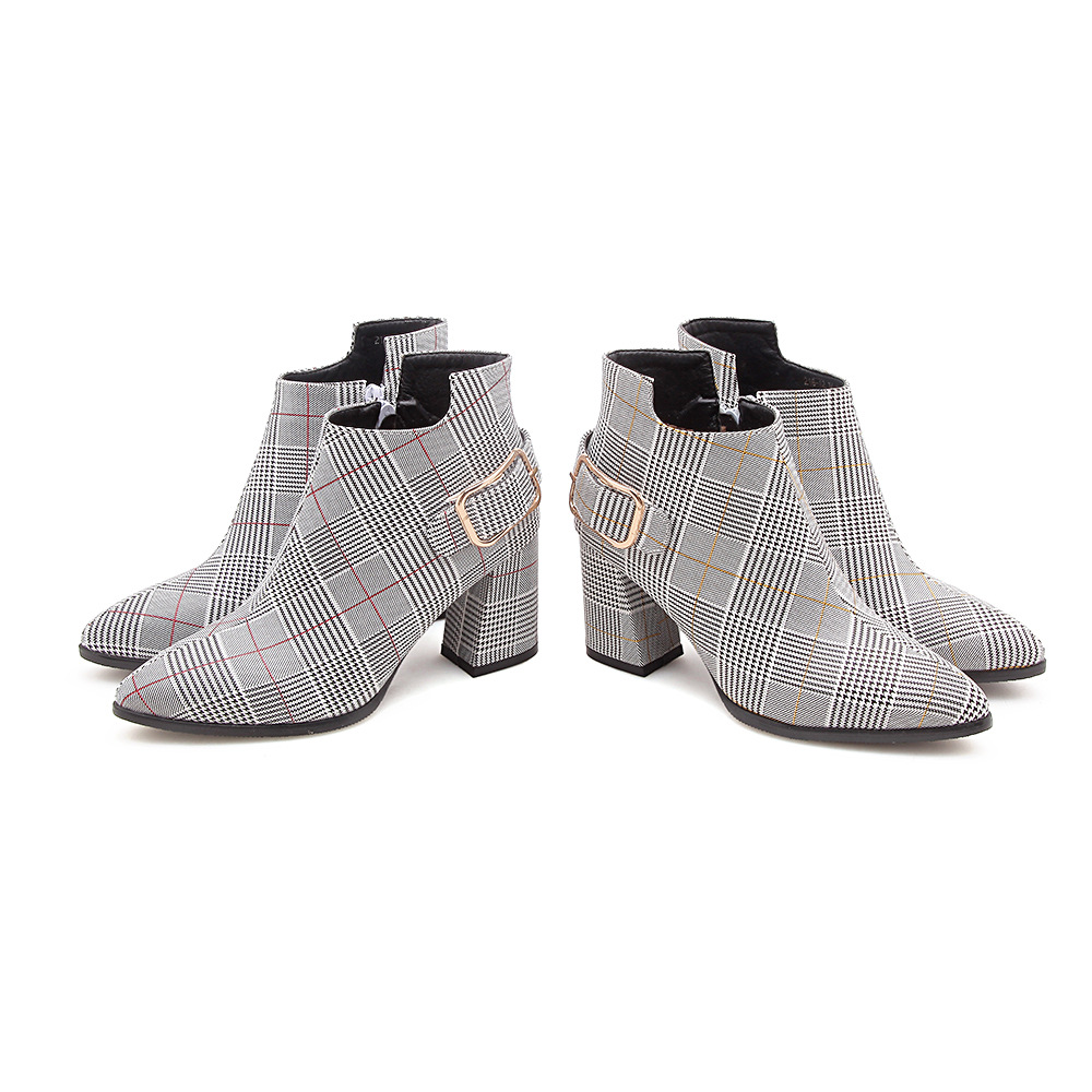 Bottes femme en PU artificiel - Ref 3354691 Image 9