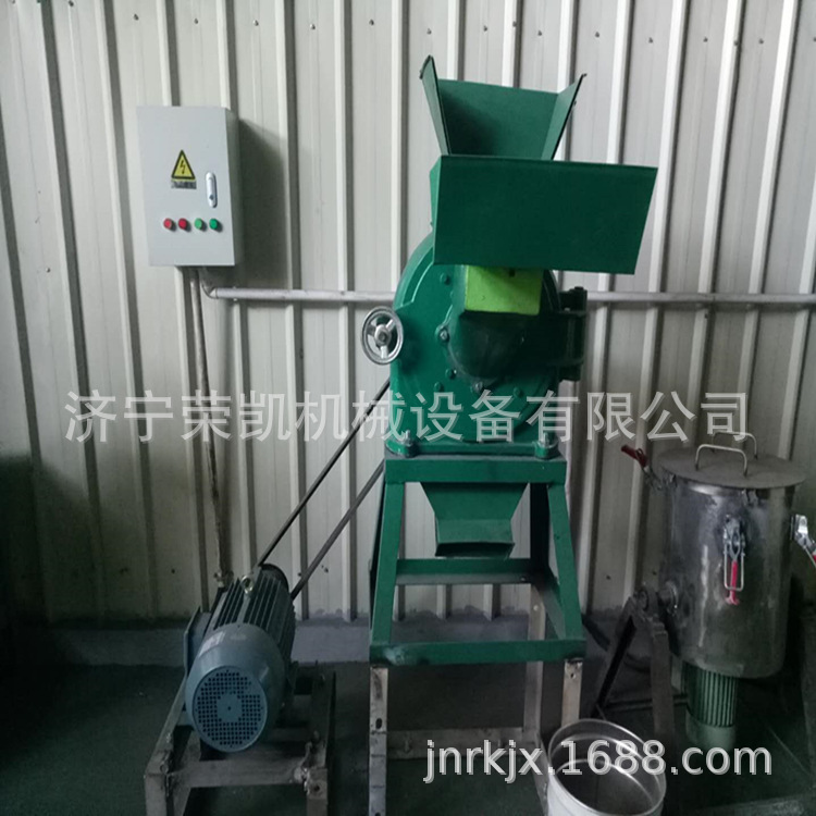 新型大圆盘饲料粉碎机 内蒙古饲料大型齿爪粉碎机350型加大粉碎机
