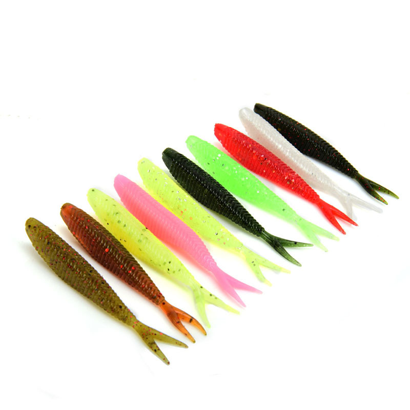 Soft Jerkbaits Fishing Lures Soft Flukes Lures Fresh Water Bass Swimbait Tackle Gear