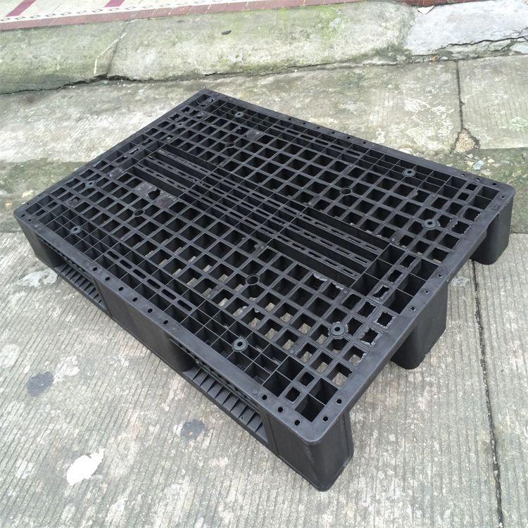 防静电塑胶卡板 1210川字型塑料托盘 仓储塑料栈板 塑料垫板