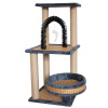 Fuji mat cotton velvet positive and negative cat climbing shelf four seasons cat nest sword nest pillars pillar grinding claws and pillars big cat nest