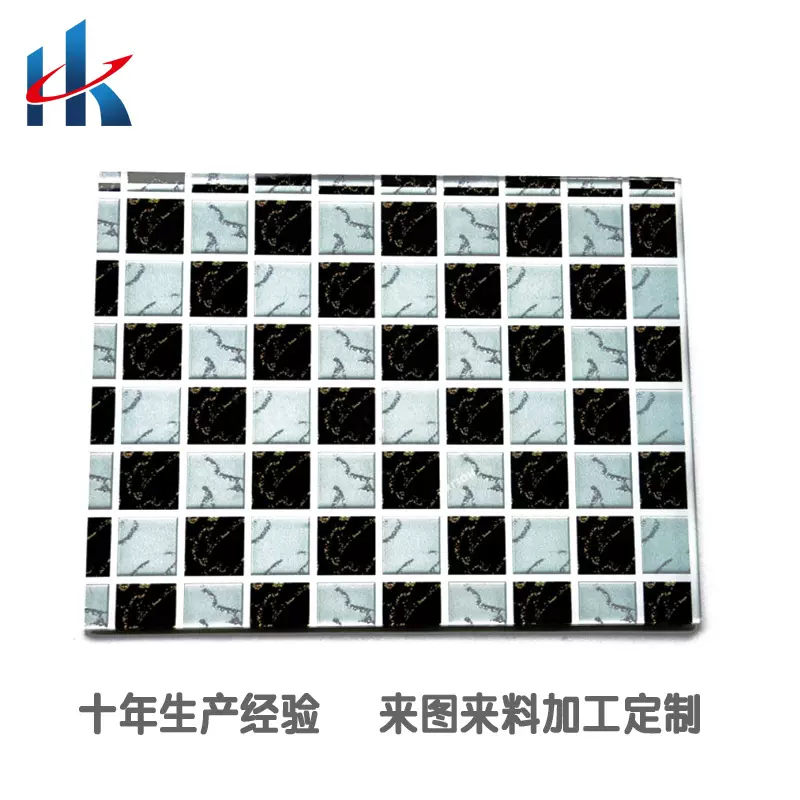 厂家提供各种玻璃印刷加工服务来图来样印刷加工打上logoUV印刷