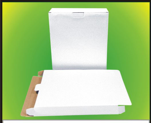 285X29X245MM包装盒LED灯中性盒白板裱坑纸厂家直销