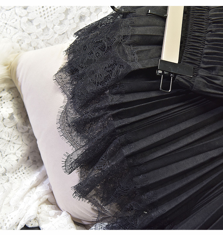 Jupe femme LACE GIRL en Daim - Ref 3330151 Image 35