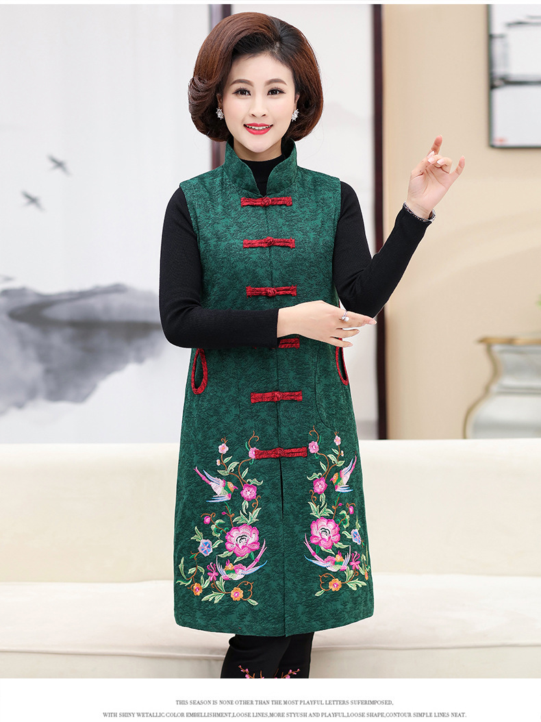 Gilet femme en Coton et lin - Ref 3317024 Image 14