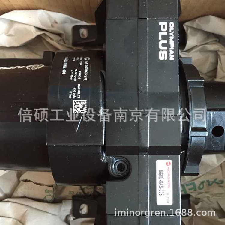 英国诺冠NORGREN过滤调压阀 B68G-NNS-004过滤器/调压阀 现货供应