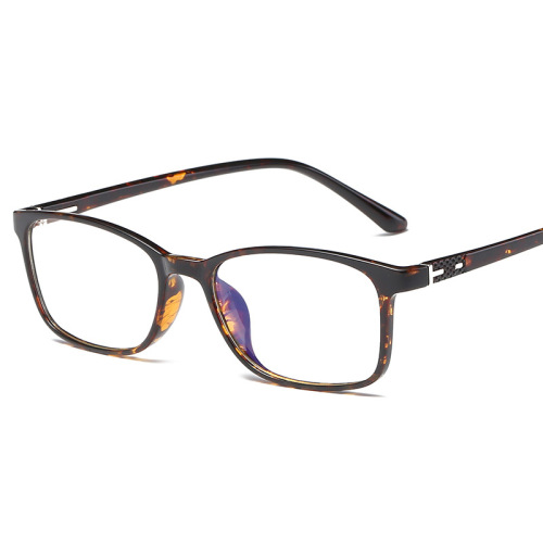 New literary and artistic 11736 anti-blue light glasses flat mirror TR90 goggles men and women frame glasses can be equipped with degrees