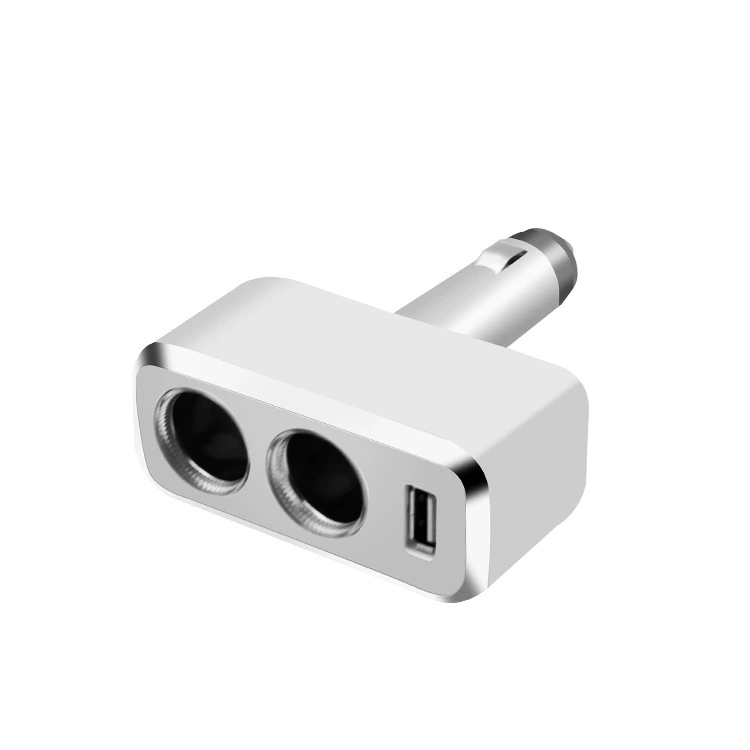 Шу́нвэй точка один точка два USB-распределитель питания 90° с вращающимся двигателем зажигалки USB автомобильная зарядка SD-1909