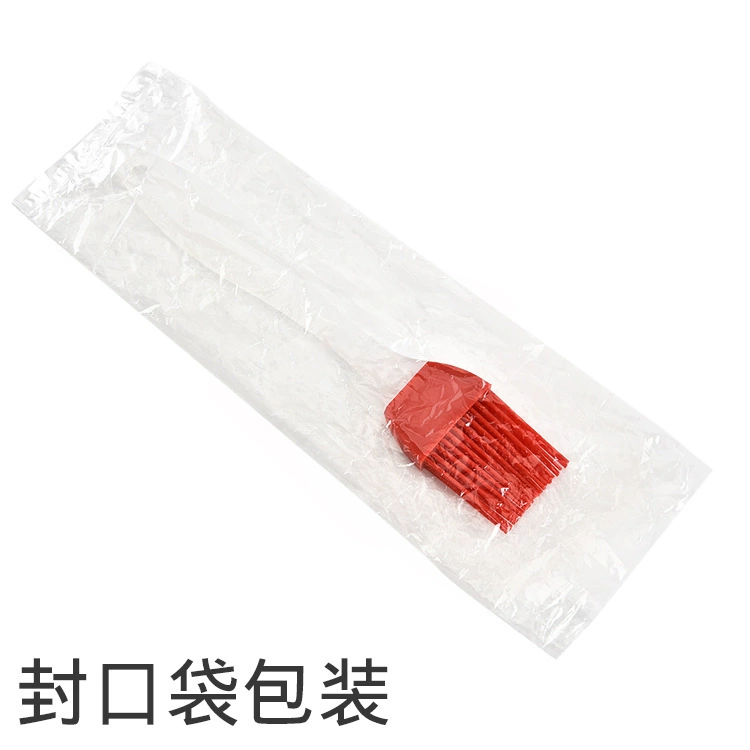 Split silicone handle, brush, (Physicals)