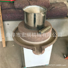 石磨芝麻酱机，广东火锅店芝麻酱电动石磨机价格