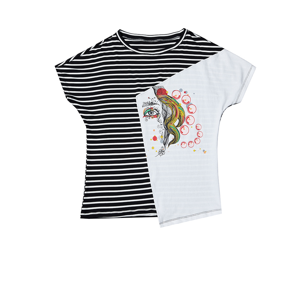 Tshirt femme SOOSSN  RéPARATION en Odell - Ref 3314853 Image 5