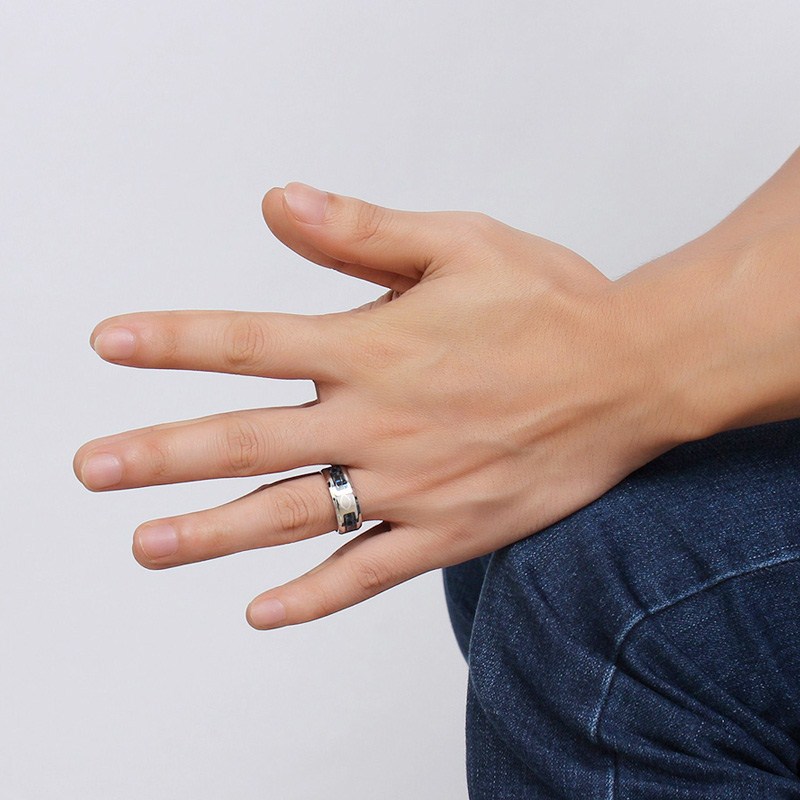 Simple Style Geometric Stainless Steel Rings Stainless Steel Rings