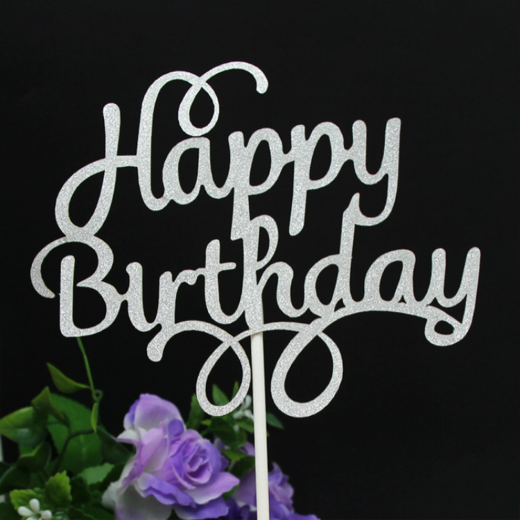 Birthday Letter Paper Birthday Cake Decorating Supplies display picture 4