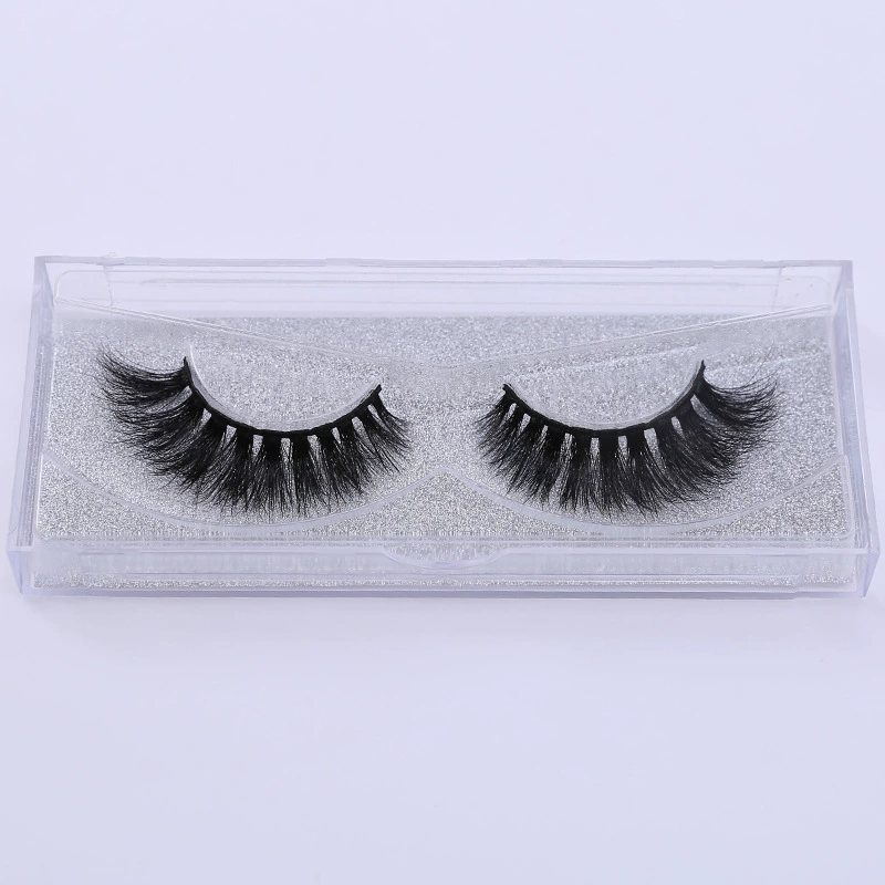 Long dense three dimensional false eyelashes for eyelashes, 3D, European style