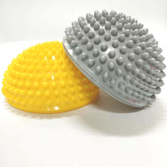 Inflatable PVC massage ball, yoga ball, fitness ball, yoga semicircular ball, durian ball, foot massage ball