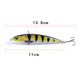 2 Pcs Sinking Minnow Fishing Lures Hard Baits Fresh Water Bass Swimbait Tackle Gear