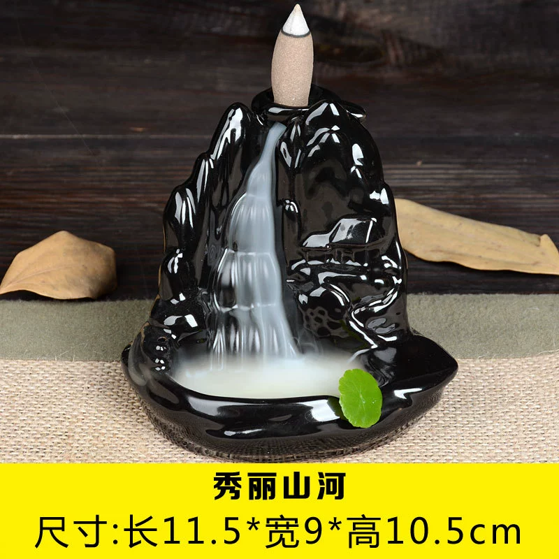 Creative Incense burner sandalwood, aroma lamp for office, scarlet wood