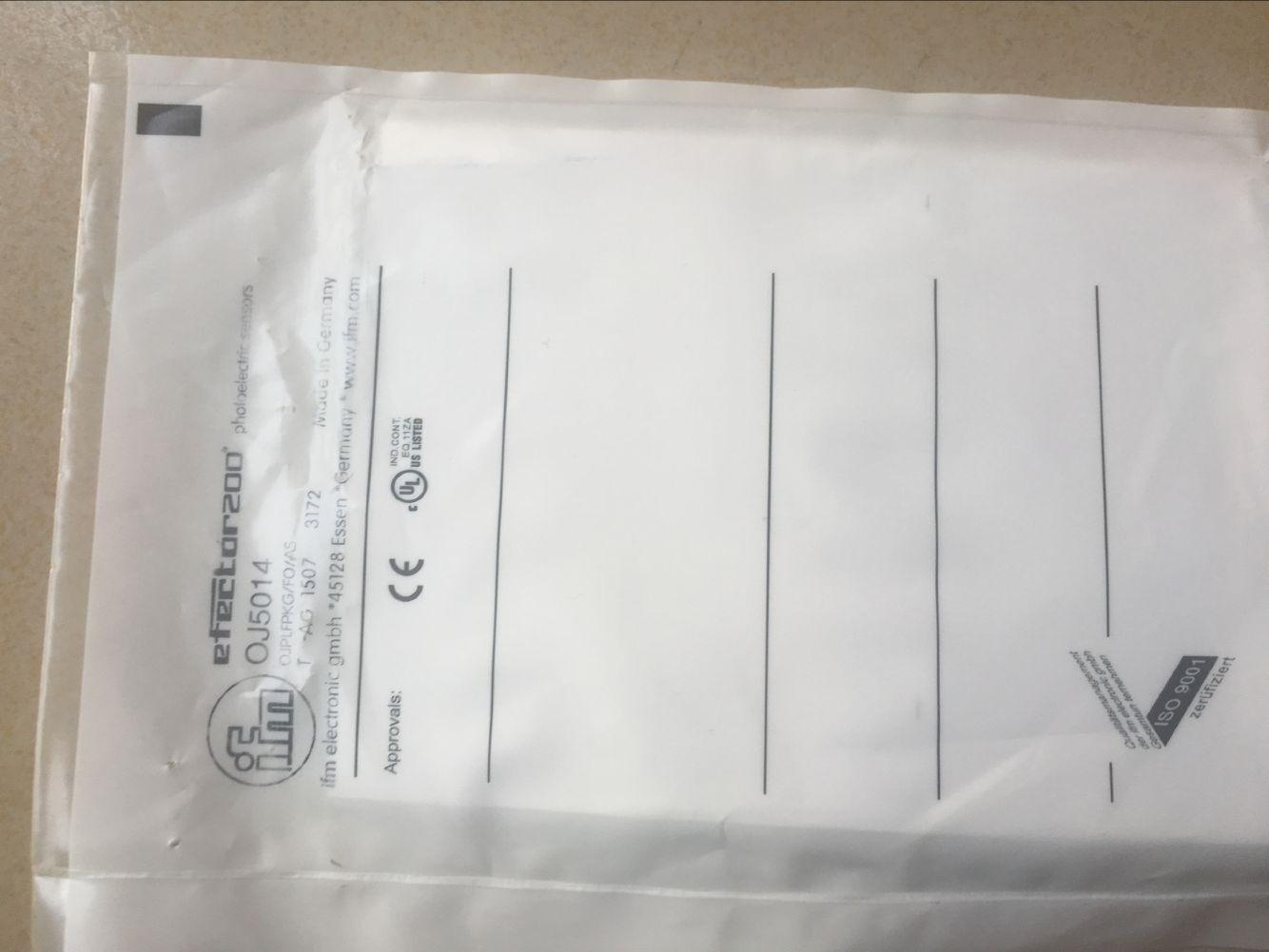 德国原装正品IFM易福门传感器 OJ5014 全新现货 实物拍摄