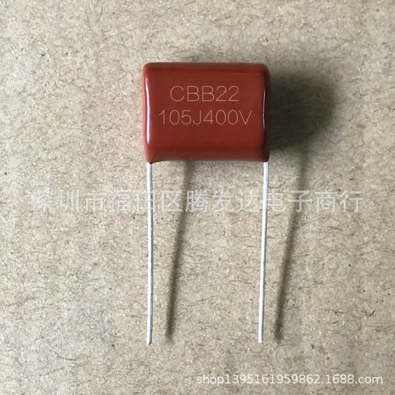 CBB конденсатор CBB22 400V105J 105J1UF 1000NF дистанция стопы 15мм 20мм объем и высокая цена