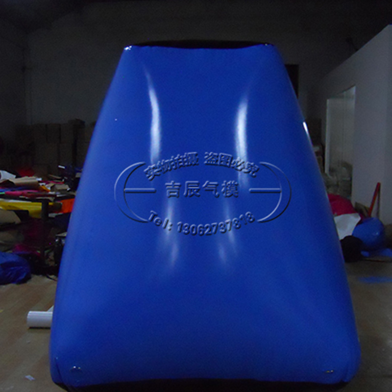 厂家直销趣味运动会道具真人CS掩体墙充气障碍墙壁假目标野战道具