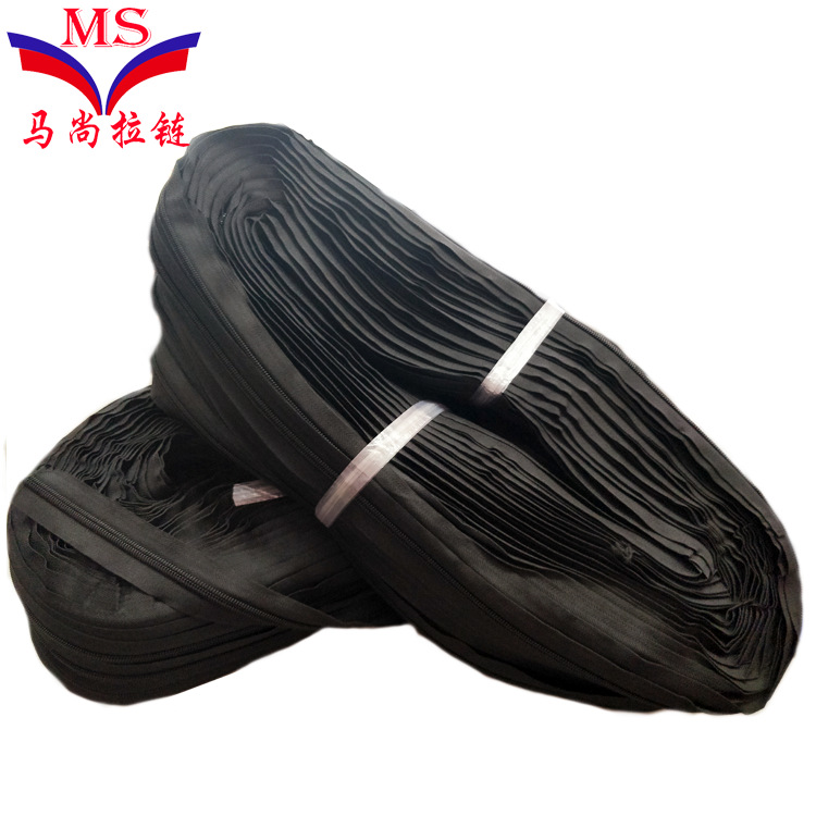 厂家批发 5#尼龙拉链 加厚人字纹胶牙拉链箱包手袋拉链