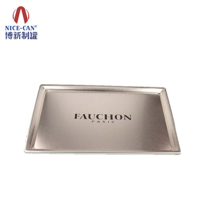 Iron box Manufactor Customized Tinplate Metal Tray rectangle Beer Tray Fruit plate NC2108