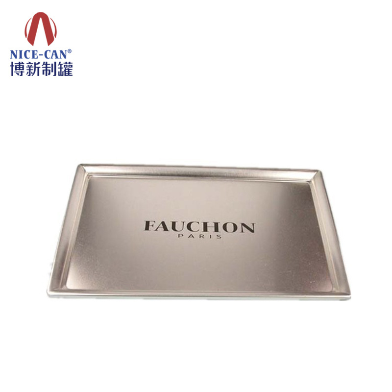 Iron box Manufactor Customized Tinplate Metal Tray rectangle Beer Tray Fruit plate NC2108