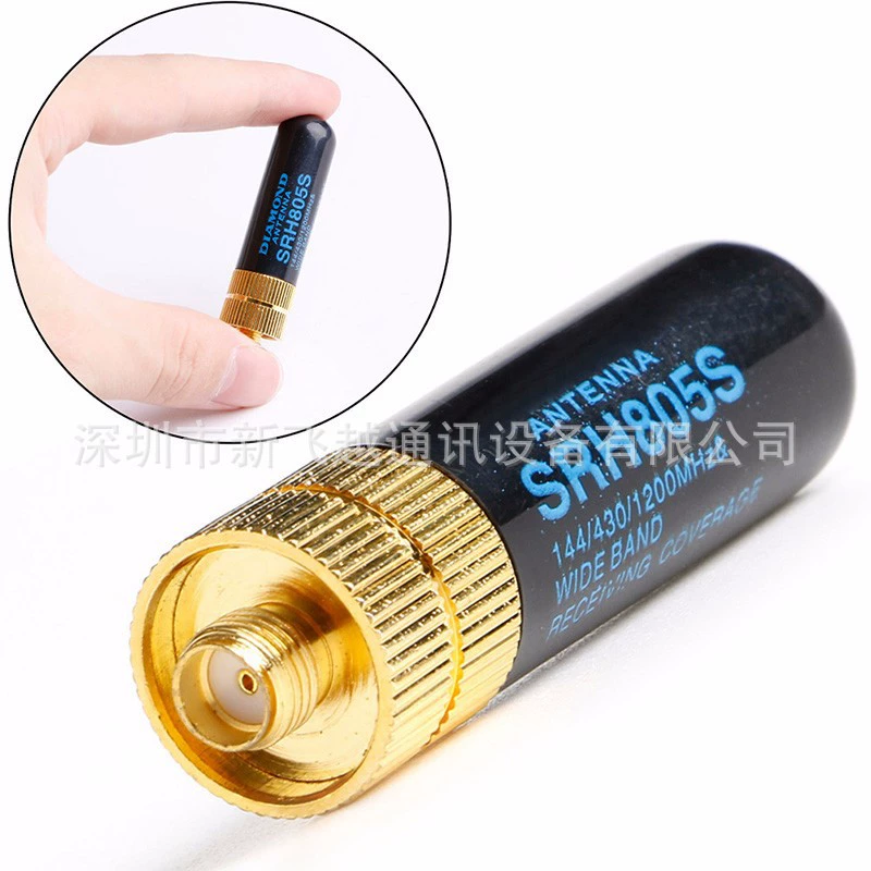 SRH805S антенна для большого пальца Baofeng ralkie UV-5R 888S GT-3 и другая Мини-Антенна SMA-F