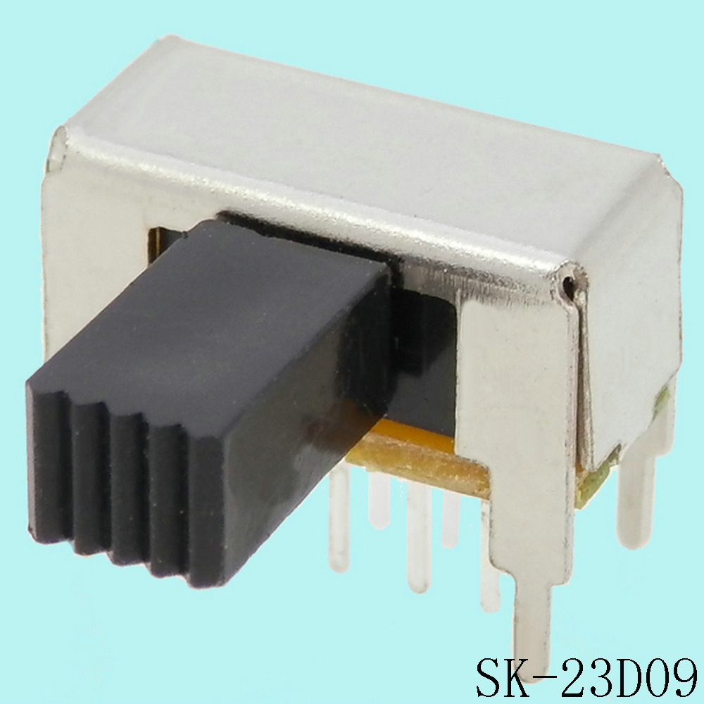 供应SS12F15直柄2档直流推拔码滑动波段档位拨动开关