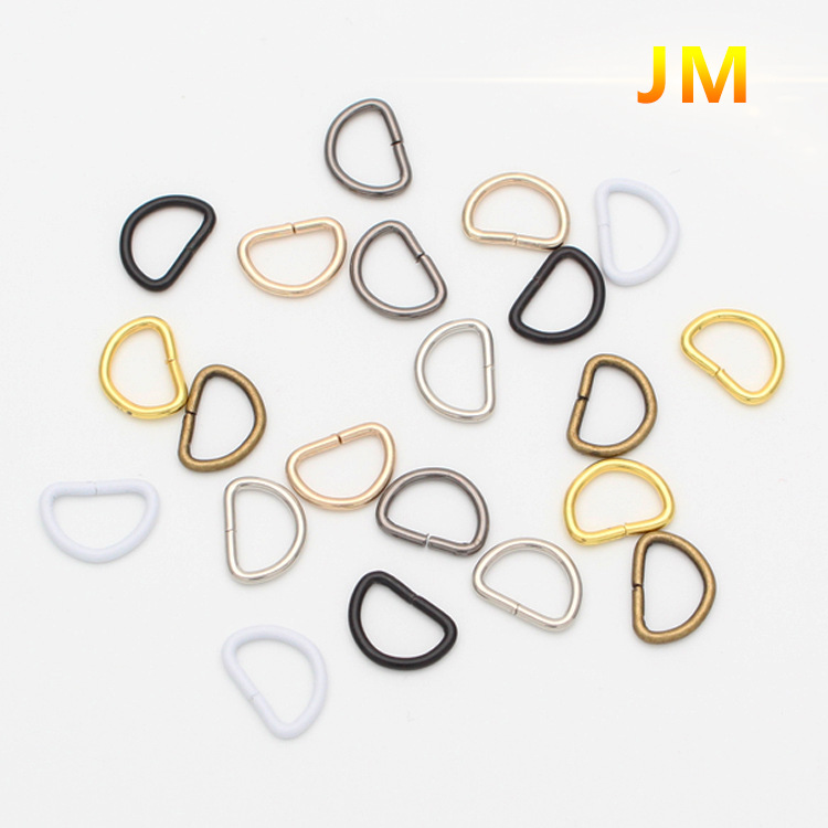 Luggage hardware parts 10mm Kirsite Clematis Hoop Environmental color Can be customized