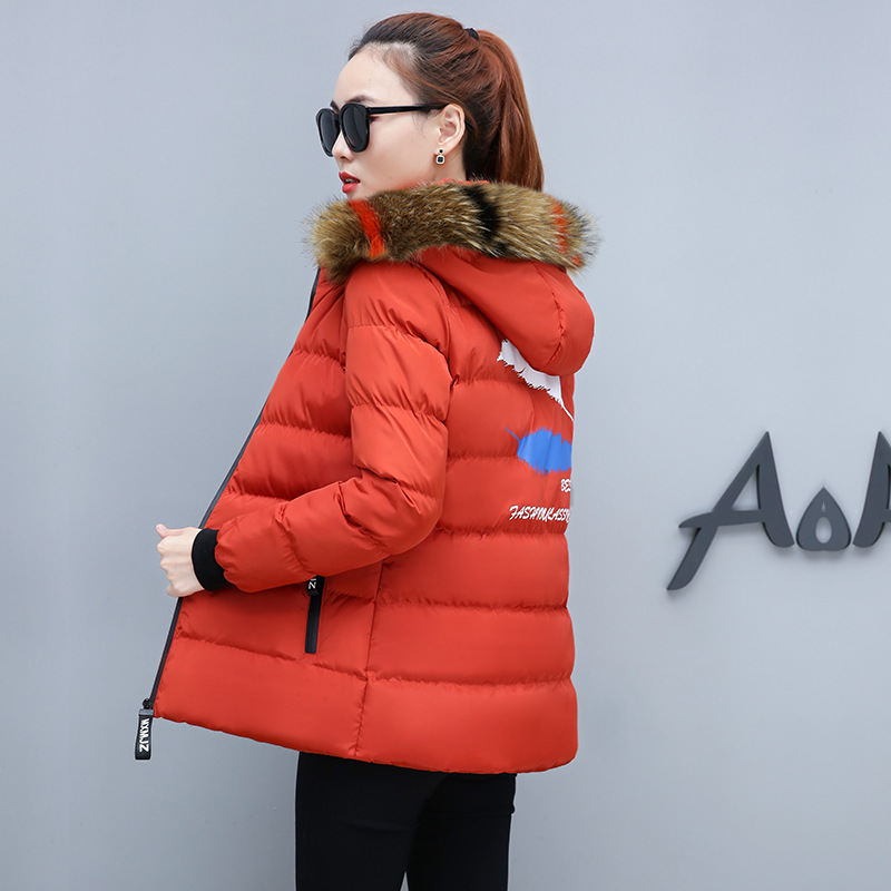 2018新款韓版棉衣女冬裝短款胖MM顯瘦加厚大毛領面包服棉襖外套潮